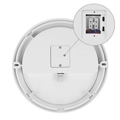Solight LED venkovní osvětlení, nastavitelná teplota světla - 3CCT, 15/18/20W, 1800lm, 22cm, 2v1 - bílý a černý kryt