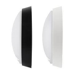 Solight LED venkovní osvětlení se senzorem a nastavitelnou CCT, 18W, 1800lm, 22cm, 2v1 - bílý a černý kryt