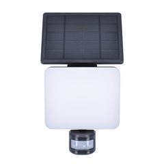 Solight LED solární osvětlení se senzorem, 11W, 1200lm, 3 CCT, Li-Ion, černá