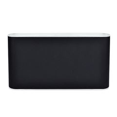 Solight LED venkovní nástěnné osvětlení Modena, 12W, 800lm, 3CCT, černá