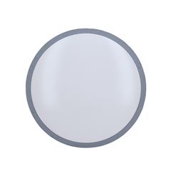 Solight LED osvětlení s dálkovým ovladačem Grey , 48W, 3360lm, 38cm, změna chromatičnosti, stmívatelné