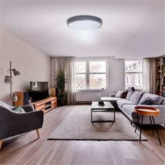 Solight LED osvětlení s dálkovým ovladačem Grey, 60W, 4200lm, 49cm, změna chromatičnosti, stmívatelné