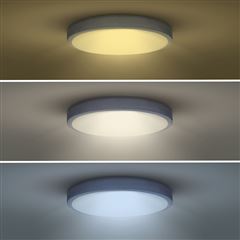 Solight LED osvětlení s dálkovým ovladačem Grey, 60W, 4200lm, 49cm, změna chromatičnosti, stmívatelné