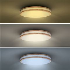 Solight LED osvětlení Woody, 25W, 1350lm, 29cm, 3CCT