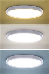 Solight LED osvětlení s dálkovým ovladačem Estela White, 60W, 4500lm, 50cm, změna chromatičnosti, stmívatelné