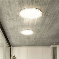 Solight LED osvětlení s dálkovým ovladačem Estela White UGR, 40W, 4300lm,  50cm, URG<19, závěsné i přisazené