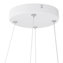 Solight LED osvětlení s dálkovým ovladačem Estela White UGR, 40W, 4300lm,  50cm, URG<19, závěsné i přisazené