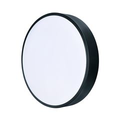 Solight LED stropní osvětlení  LECCE, 3CCT, 36W, 2100lm, 30cm, 3000/4000/6000K, černá