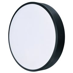 Solight LED stropní osvětlení LECCE, 3CCT, 48W, 2900lm, 40cm, 3000/4000/6000K, černá