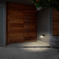 Solight LED venkovní nástěnné osvětlení Crotone, 7W, 450lm, 3000K, náklopné