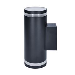 Solight LED venkovní nástěnné osvětlení Potenza, 2x GU10, černá