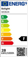 Solight LED osvětlení Adrano s ochranou proti vlhkosti, IP54, 28W, 2380lm, 3CCT, 38cm