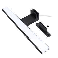 Solight LED koupelnové osvětlení nad zrcadlo 3v1, 7W, 455lm, 4000K, IP44, 40cm, černá