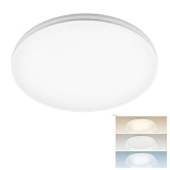 Solight LED osvětlení Corato s nastavitelnou wattáží a CCT, IP54, 16-24-32W, max. 3200lm, 3CCT, 38cm