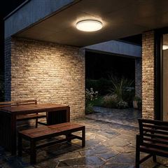 Solight LED osvětlení Corato s nastavitelnou wattáží a CCT, IP54, 16-24-32W, max. 3200lm, 3CCT, 38cm