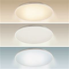 Solight LED osvětlení Corato s nastavitelnou wattáží a CCT, IP54, 16-24-32W, max. 3200lm, 3CCT, 38cm