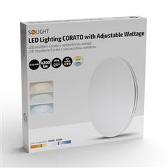 Solight LED osvětlení Corato s nastavitelnou wattáží a CCT, IP54, 21-32-42W, max. 4200lm, 3CCT, 48cm