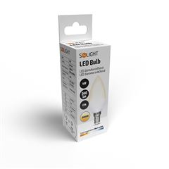 Solight LED žárovka, svíčka, 4W, E14, 3000K, 340lm
