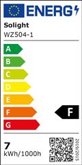 Solight LED žárovka, klasický tvar, 7W, E27, 3000K, 270°, 595lm