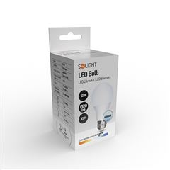 Solight LED žárovka, klasický tvar, 12W, E27, 6000K, 270°, 1320lm