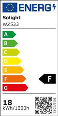 Solight LED žárovka, klasický tvar, 18W, E27, 3000K, 270°, 1710lm