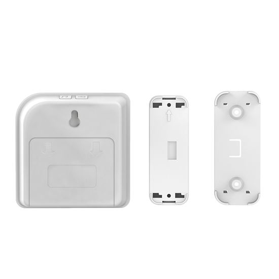 Solight wireless doorbell, battery operated, 200m, learning code, white