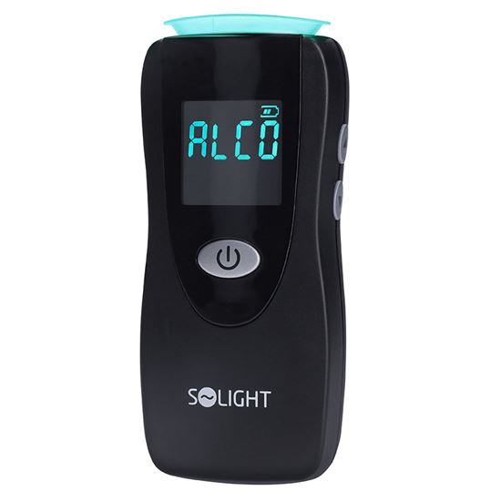 Solight contactless breathalyzer, Fuel Cell, 0,0 - 5,0‰ BAC,accuracy 0,08‰