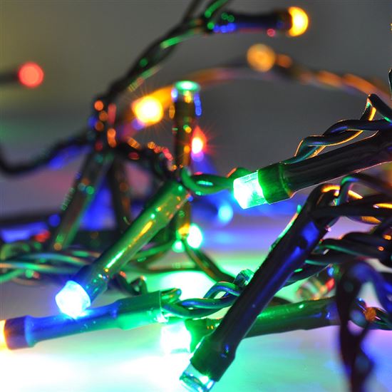 Solight LED WIFI smart outdoor Christmas chain, 400 LED, 20m, 5m lead, warm white + multicolor