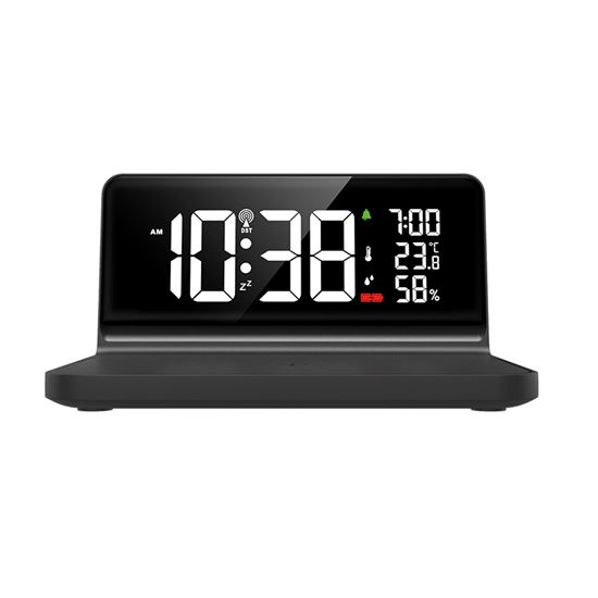 Solight clock with Qi wireless charging
