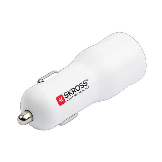 SKROSS USB A+C Dual Car Charger,  20W PD