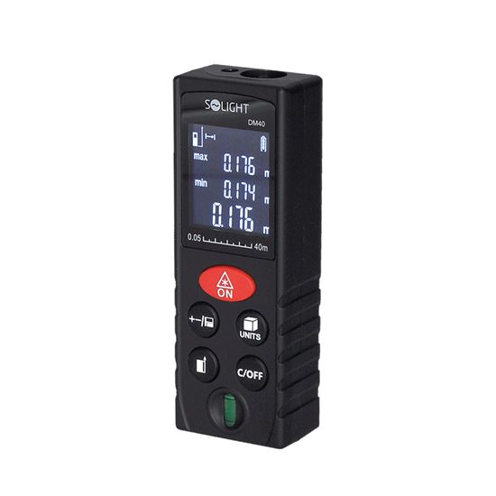Solight laser distance meter, 0.05 - 40m