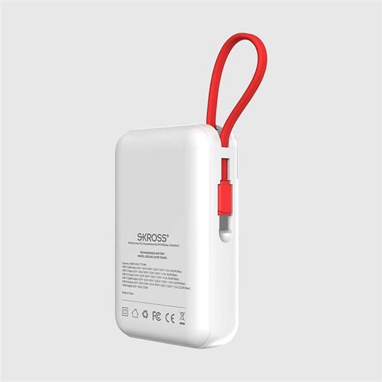 SKROSS powerbank Reload 20 Travel, 20W PD, 20 000mAh, USB A+C