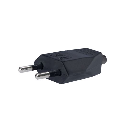 Solight rewirable plug 2.5A Euro, black