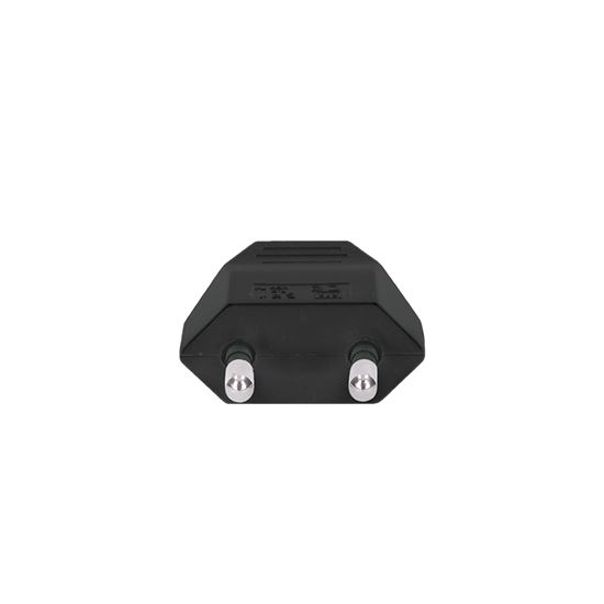 Solight rewirable plug 2.5A Euro, black