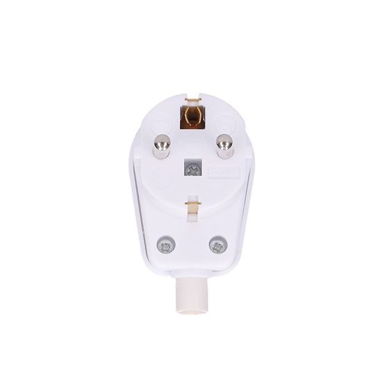 Solight rewirable plug 16A, IP20, white