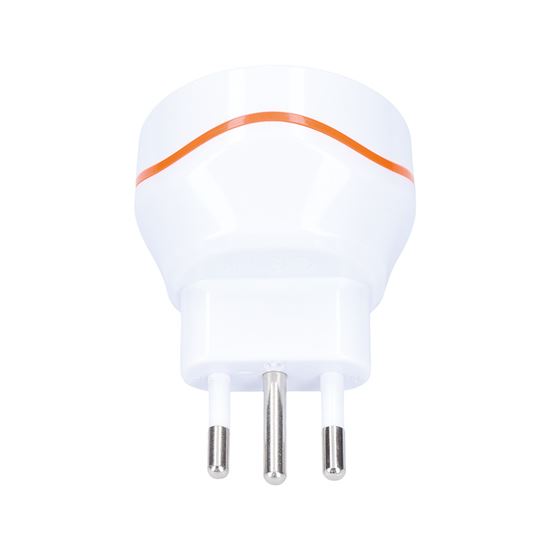 Solight travel Adapter Europe to Italy, Type L