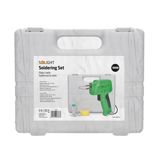 Solight soldering gun 100W set