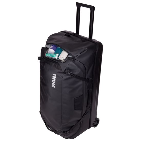 Thule Chasm check in wheeled duffel suitcase black