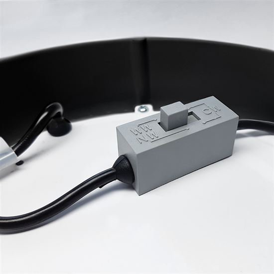 Solight LED mini panel CCT adjustable, recessed, 18W, 1530lm, 3000K, 4000K, 6000K, square, black color