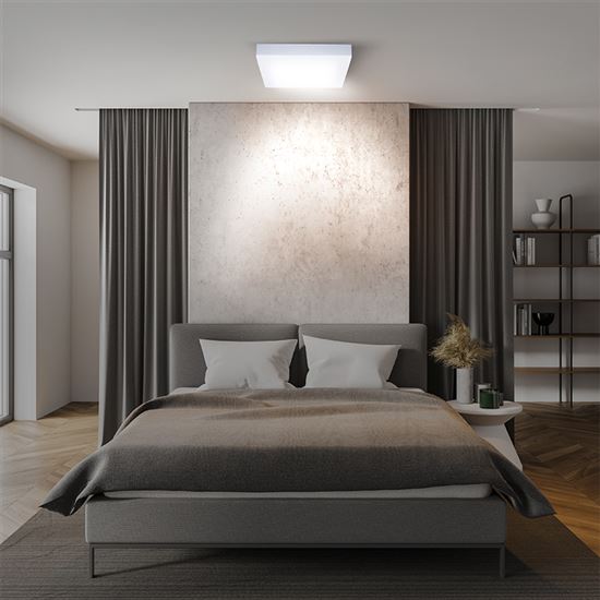 Solight LED mini panel CCT adjustable, recessed, 18W, 1530lm, 3000K, 4000K, 6000K, square