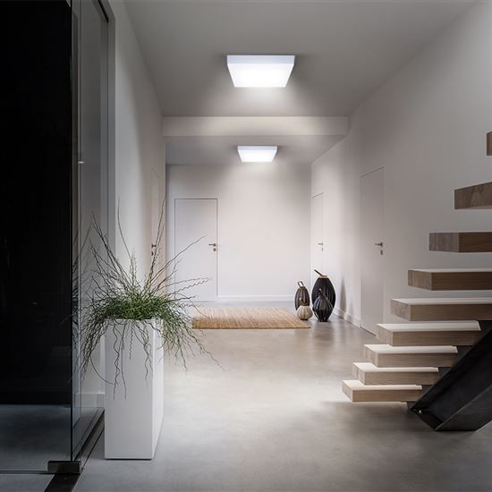 Solight LED mini panel CCT adjustable, recessed, 18W, 1530lm, 3000K, 4000K, 6000K, square