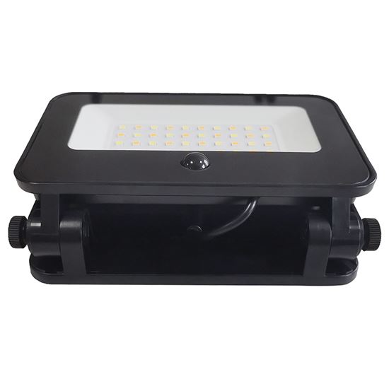 Solight LED solar light with PIR sensor, 6W, 660lm, 3CCT, Li-Ion, black