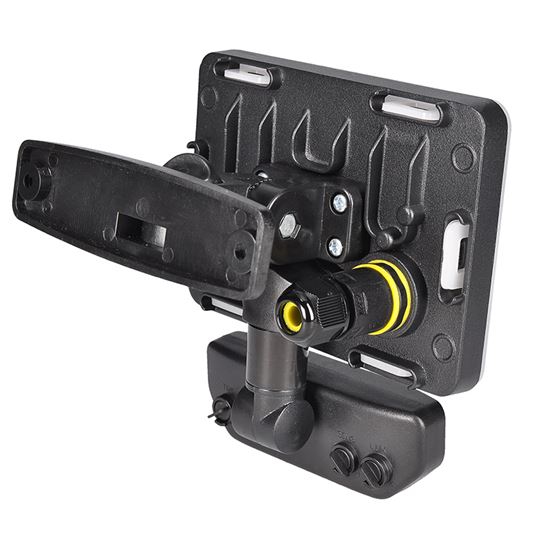 Solight LED floodlight Quick with PIR sensor, 10W, 850lm, 4000K, IP44, black