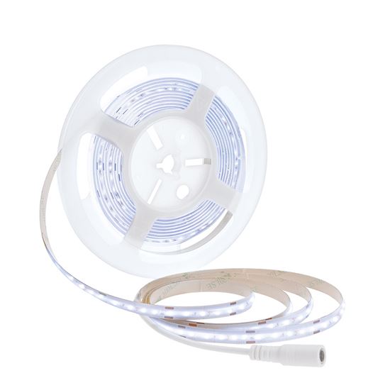 Solight LED COB strip, set with adapter, switch, 5m, 8W/m, 800lm/m, cold white