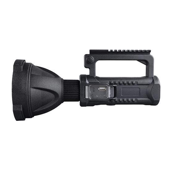 Solight rechargeable LED flashlight with power bank, 800lm, Li-Ion, USB