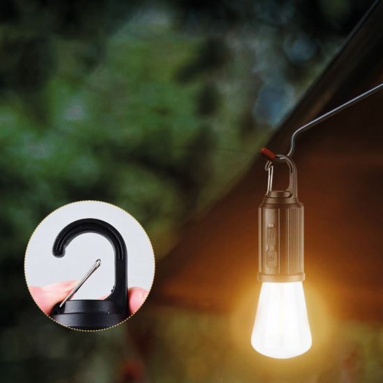 Solight Camping LED rechargeable bulb, 100lm, Li-Ion, display box