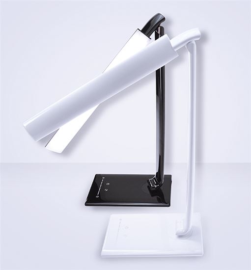 Solight LED table lamp dimmable, 12W, light temperature selection, white gloss