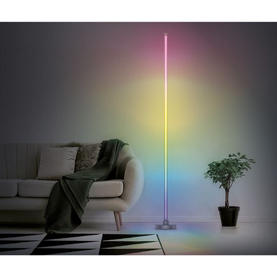 Solight LED smart floor lamp Rainbox, wifi, RGB, CCT, 148cm