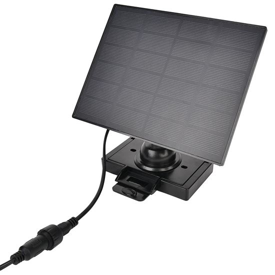 Solight LED solar light with PIR sensor, 9W, 850lm, 4000K, Li-Ion, black
