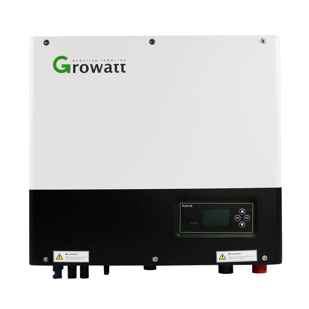 Solight Měnič Growatt SPH5000TL3-BH 7kW, třífázový, hybridní, asymetrický